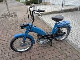 Fertig repariertes Mofa